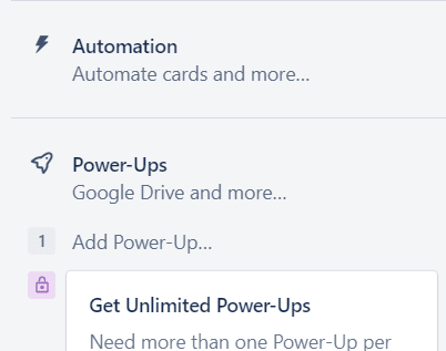 Power Ups Option